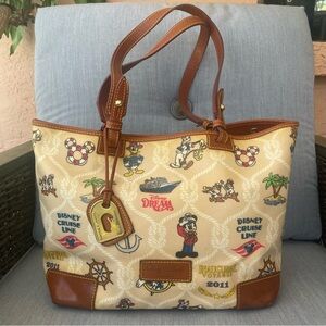 Disney Dooney & Bourke Tote Dream Cruise Line 2011 Limited edition Disney Bag